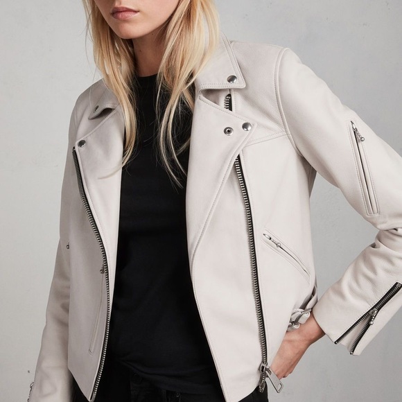 All Saints Jackets & Blazers - AllSaints Prescott Leather Jacket